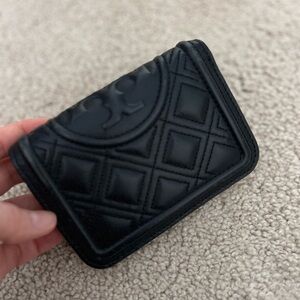 Tory Burch Fleming quilted bifold wallet